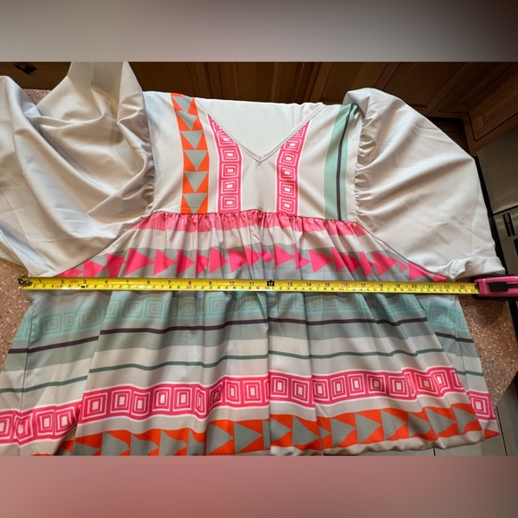 Boho Xxl dress NWT maxi - Picture 3 of 4